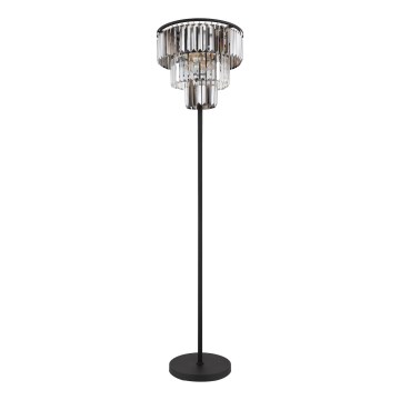 Globo - Lampadaire 3xE27/40W/230V d. 40 cm noir