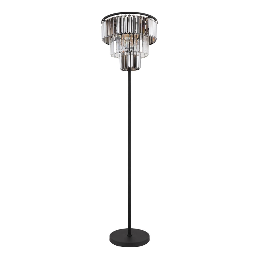 Globo - Lampadaire 3xE27/40W/230V d. 40 cm noir