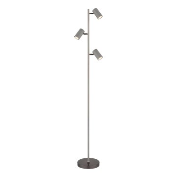 Globo - Lampadaire 3xGU10/5W/230V gris