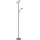 Globo - Lampadaire à intensité variable LED/20W/230V+ LED/5W 3000/4000/6500K noir