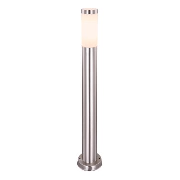 Globo - Lampadaire extérieur 1xE27/23W/230V IP44 80 cm chrome brillant