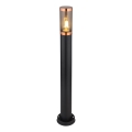 Globo - Lampadaire extérieur 1xE27/23W/230V IP44 80 cm noir/cuivre
