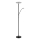 Globo - Lampadaire sur pied LED dimmable LED/28W/230V + LED/5W 3000K noir