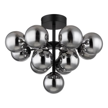 Globo - Lampadario a plafone 13xG9/5W/230V diametro 56 cm nero