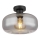 Globo - Lampadario a plafone 1xE27/40W/230V diametro 28 cm grigio