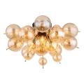 Globo - Lampadario a plafone 3xE14/25W/230V diametro 55 cm oro