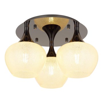 Globo - Lampadario a plafone 3xE27/40W/230V antracite