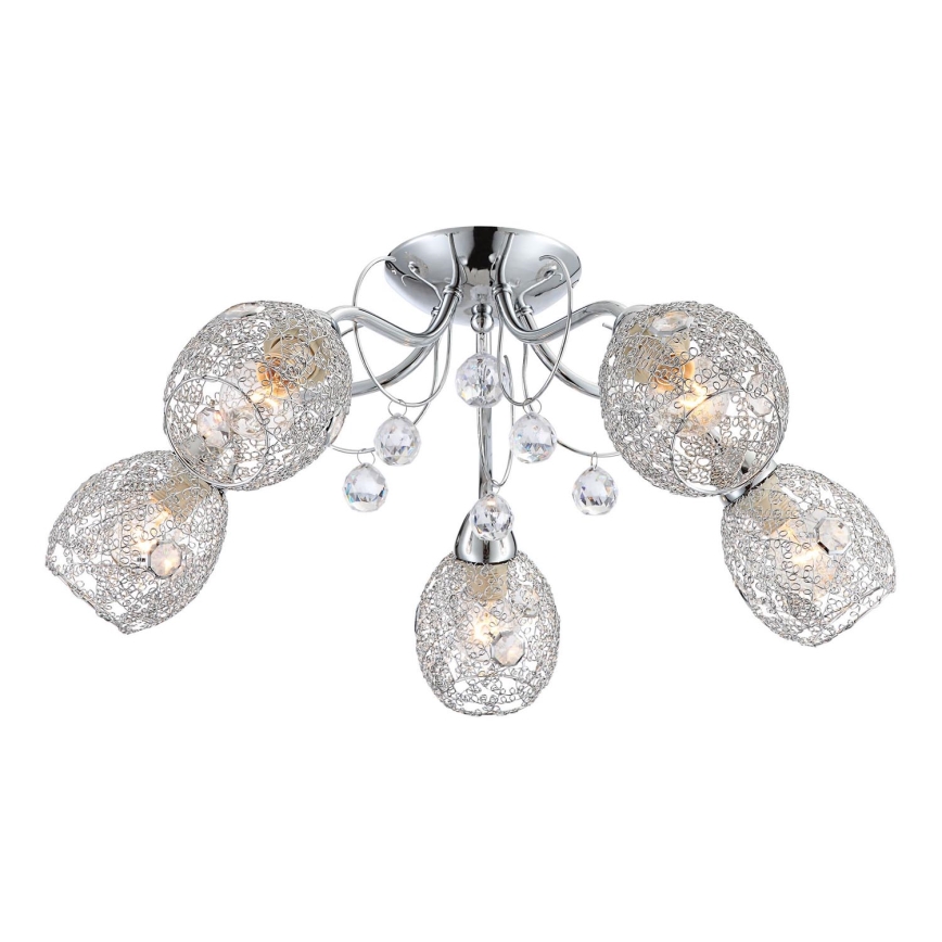 Globo - Lampadario a plafone 5xE14/40W/230V