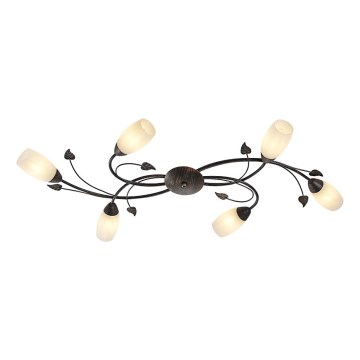Globo - Lampadario a plafone 6xE14/40W/230V