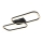 Globo - Lampadario a plafone LED 2xLED/8W/230V