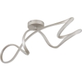 Globo - Lampadario a plafone LED LED/30W/230V cromo opaco