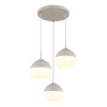 Globo - Lampadario a sospensione con cavo 3xE27/60W/230V