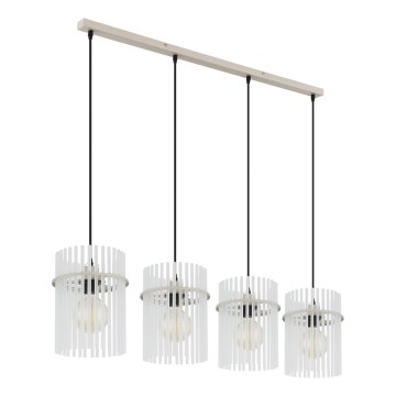 Globo - Lampadario a sospensione con cavo 4xE27/60W/230V