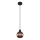Globo - Lampadario a sospensione con filo 1xE27/25W/230V diametro 15 cm rame
