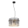 Globo - Lampadario a sospensione con filo 1xE27/60W/230V diametro 40 cm nero