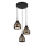 Globo - Lampadario a sospensione con filo 3xE27/40W/230V