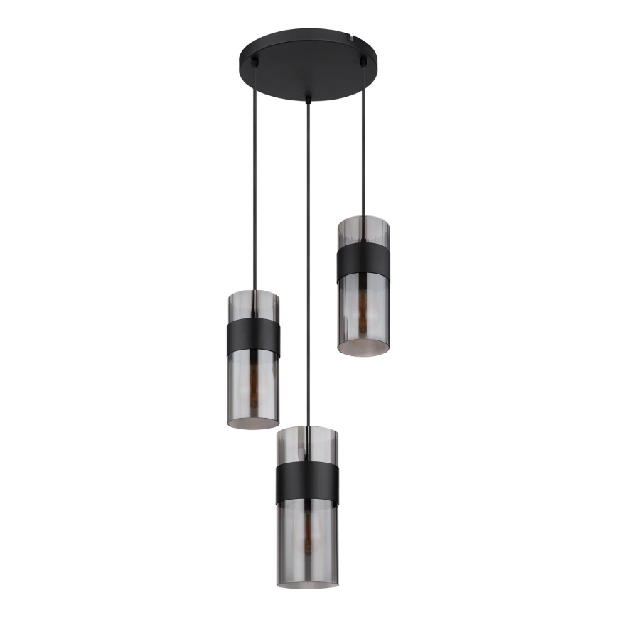 Globo - Lampadario a sospensione con filo 3xE27/60W/230V