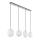 Globo - Lampadario a sospensione con filo 4xE14/40W/230V bianco