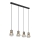 Globo - Lampadario a sospensione con filo 4xE27/40W/230V