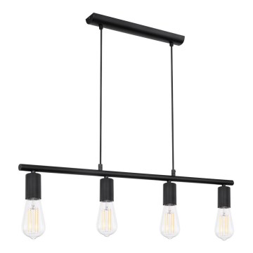 Globo - Lampadario a sospensione con filo 4xE27/60W/230V