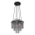 Globo - Lampadario a sospensione con filo 5xE14/40W/230V nero