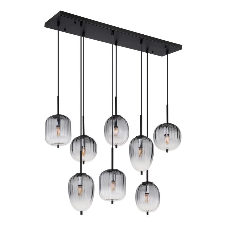 Globo - Lampadario a sospensione con filo 8xE14/40W/230V
