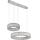 Globo - Lampadario a sospensione con filo LED dimmerabile LED/80W/230V 2700-6000K + telecomando