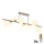 Globo - Lampadario a sospensione con supporto rigido LED 9xG9/3W/230V cromo opaco