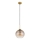 Globo - Lampadario a sospensione su cavo 1xE27/60W/230V in ottone