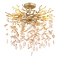 Globo - Lampadario a stelo 6xE14/40W/230V dorato