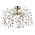 Globo - Lampadario a stelo 8xG9/8W/230V oro