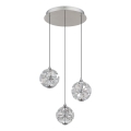 Globo - Lampadario LED a sospensione con cavo LED/24W/230V