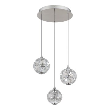 Globo - Lampadario LED a sospensione con cavo LED/24W/230V