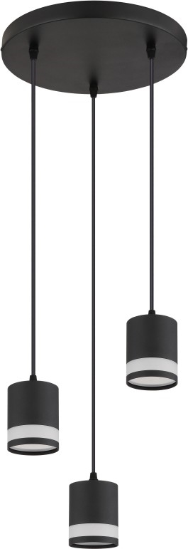 Globo - Lampadario LED a sospensione con filo 3xGX53/7W/230V 3000K nero