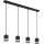 Globo - Lampadario LED a sospensione con filo 4xGX53/7W/230V 3000K nero