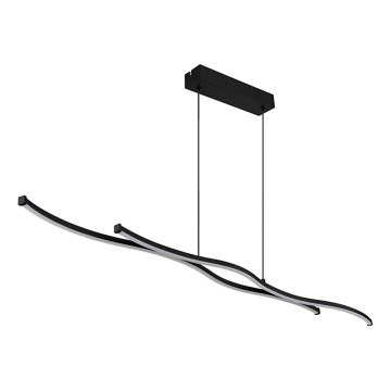 Globo - Lampadario LED a sospensione con filo LED/30W/230V 3000K nero