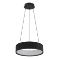 Globo - Lampadario LED a sospensione su cavo LED/45W/230V 2700/4000/6000K Ø 46 cm nero