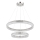 Globo - Lampadario LED dimmerabile a sospensione con cavo LED/72W/230V 2700-6000K trasparente + telecomando