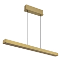 Globo - Lampadario LED dimmerabile con controllo touch su cavo LED/39W/230V 2700/4000/6000K ottone
