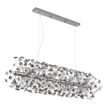 Globo - Lampadario LED su cavo 12xG9/3,5W/230V cromo lucido