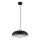 Globo - Lampadario sospeso con cavo 1xE27/60W/230V nero