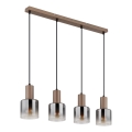 Globo - Lampadario sospeso con cavo 4xE27/40W/230V