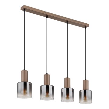 Globo - Lampadario sospeso con cavo 4xE27/40W/230V