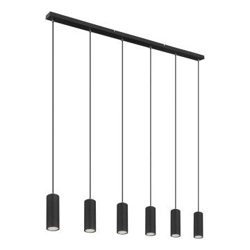 Globo - Lampadario sospeso con cavo 6xGU10/35W/230V