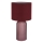 Globo - Lampe de table 1xE27/60W/230V rouge