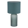Globo - Lampe de table 1xE27/60W/230V verte