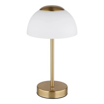 Globo - Lampe de table à intensité variable rechargeable LED/2,5W/5V 1800mAh 2700K/4000K/6500K laiton