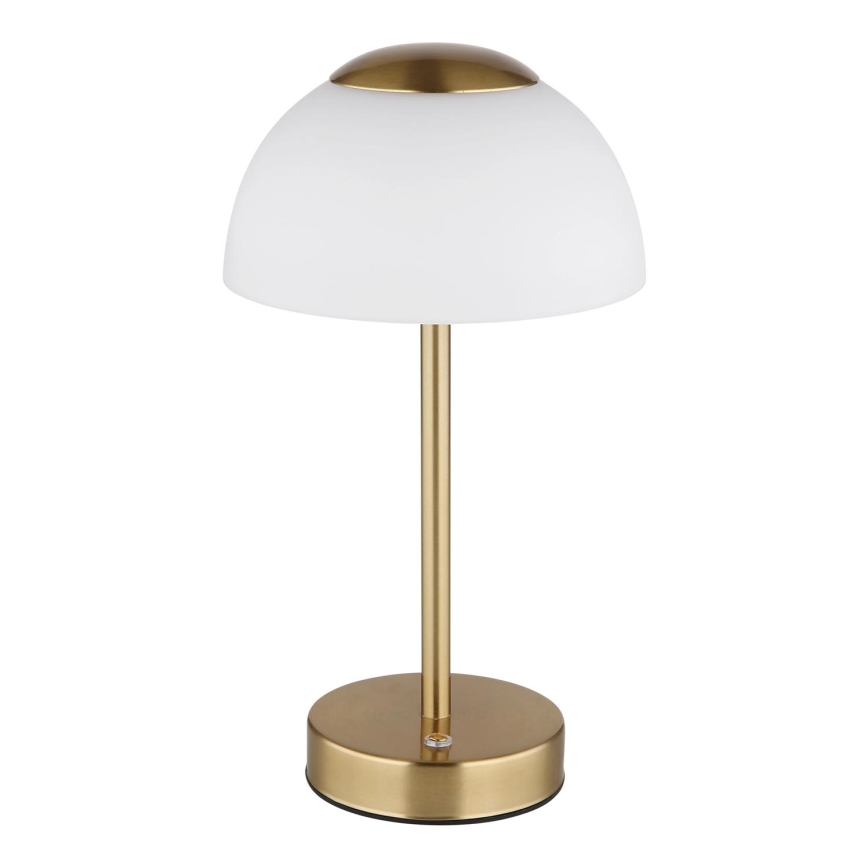Globo - Lampe de table à intensité variable rechargeable LED/2,5W/5V 1800mAh 2700K/4000K/6500K laiton