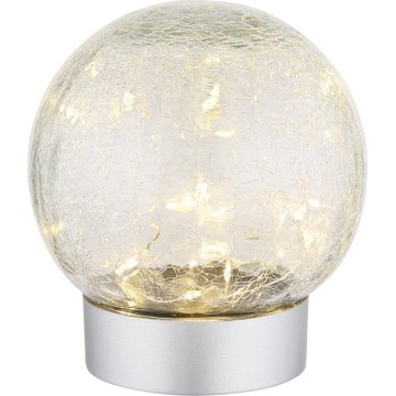 Globo - Lampe de table décorative rechargeable 25xLED/0,06W/5V 600 mAh IP44