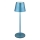 Globo - Lampe de table d'extérieur LED 3 en 1 tactile et dimmable, rechargeable, LED/3W/5V, 3000/4000/5000K, IP54, 1800 mAh, bleue